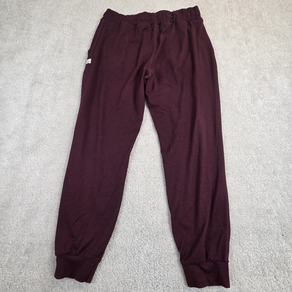 Vuori Performance Jogger Womens Small Burgundy Heather DreamKnit VW303 - Picture 2 of 10